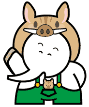 亥きぐるみ！（2019干支）